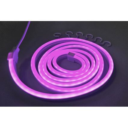 Светодиодная гибкая лента NEON LED/5V USB 1,8 м фиолетовый