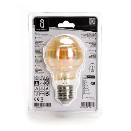 Светодиодная лампа A60 E27/6W/230V 2200K - Aigostar