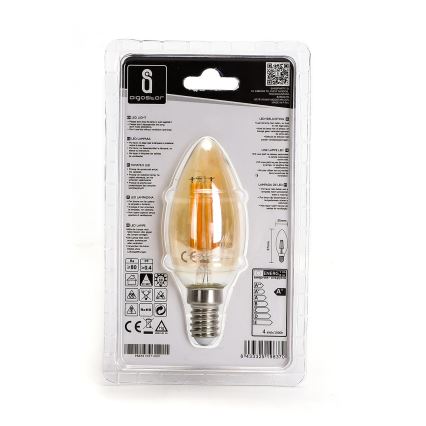 Светодиодная лампа C35 E14/4W/230V 2200K - Aigostar