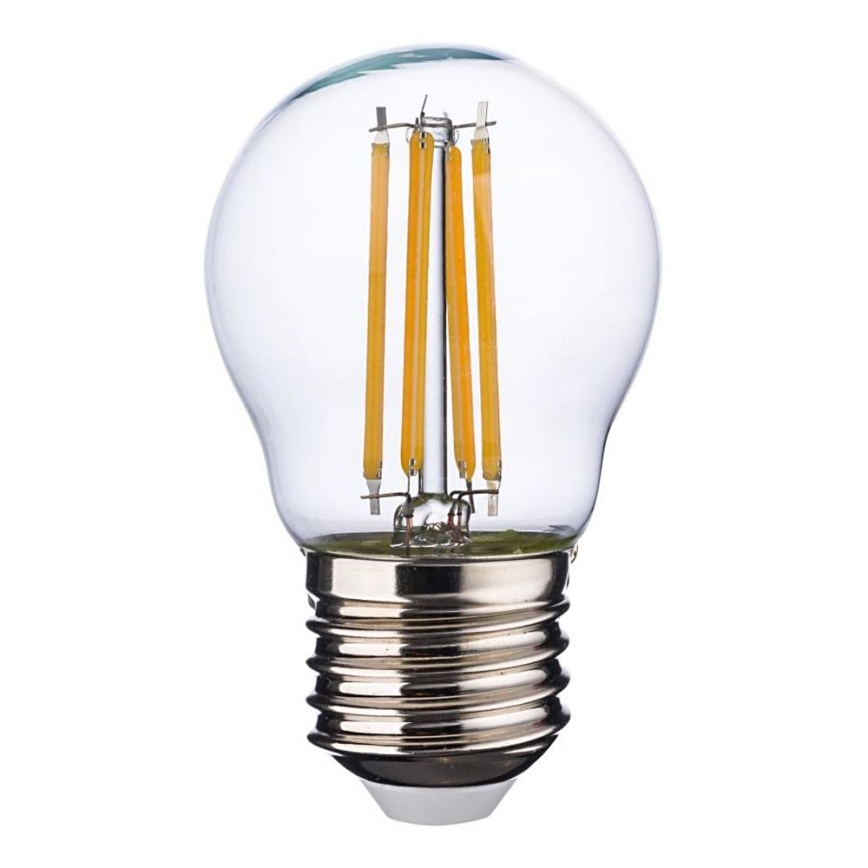 Светодиодная лампа CLEAR G45 E27/4,5W/230V 2200K