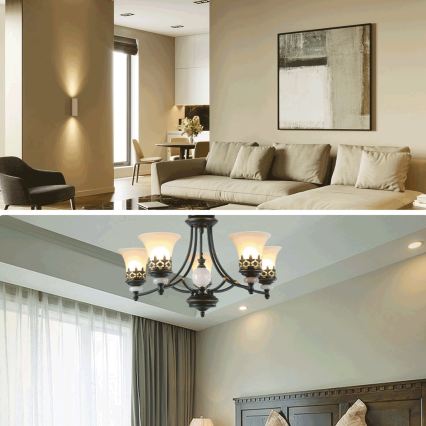 Светодиодная лампа COB GU10/4,9W/230V 4000K - Aigostar