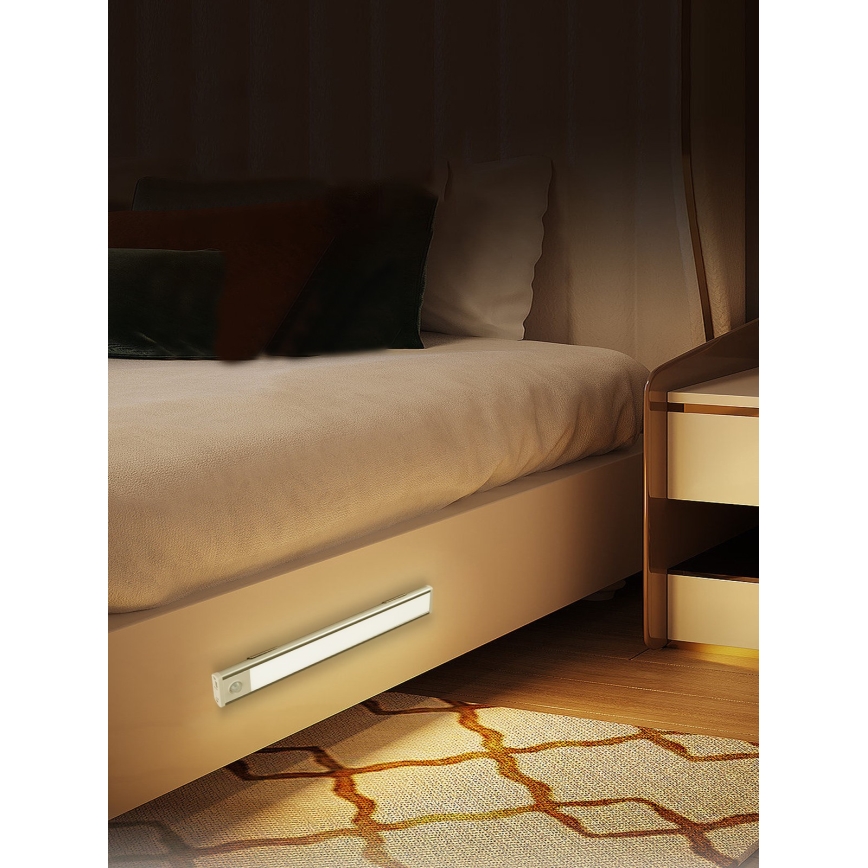 Светодиодная лампа для подсветки кухонной столешницы CABINET-4 с PIR-датчиком LED/1,5W/230V 1100mAh 4000K