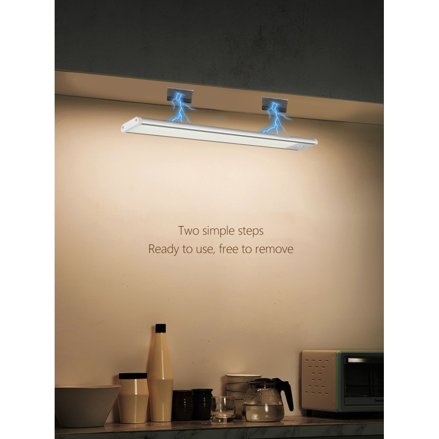 Светодиодная лампа для подсветки кухонной столешницы CABINET-4 с PIR-датчиком LED/1,5W/230V 1100mAh 4000K
