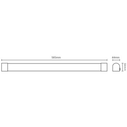 Светодиодная лампа для подсветки кухонной столешницы LED/15W/230V IP44