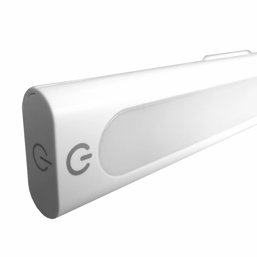 Светодиодная сенсорная лампа для подсветки кухонной столешницы LED/2,5W/5V USB 2700/4000/6500K 1200 mAh 35 см белый
