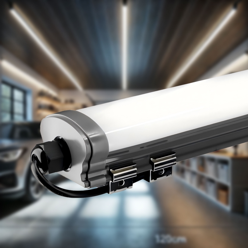 Светодиодная лампа для подсветки кухонной столешницы LED/60W/230V 6000K 120 см IP65 черный