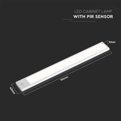 Светодиодная лампа для подсветки кухонной столешницы с датчиком LED/1,5W/5V 3000K 1500 mAh