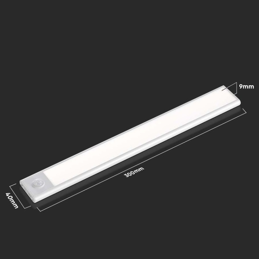 Светодиодная лампа для подсветки кухонной столешницы с датчиком LED/1,5W/5V 4000K