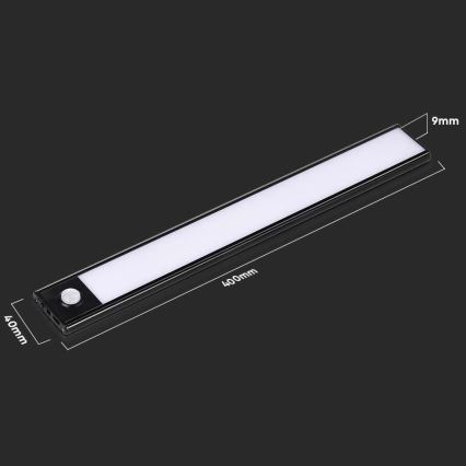 Светодиодная лампа для подсветки кухонной столешницы с датчиком LED/2W/5V 2200 mAh 3000K