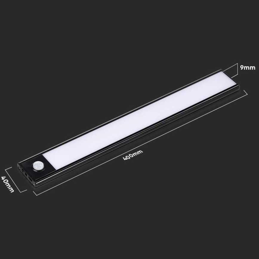 Светодиодная лампа для подсветки кухонной столешницы с датчиком LED/2W/5V 4000K 2200 mAh