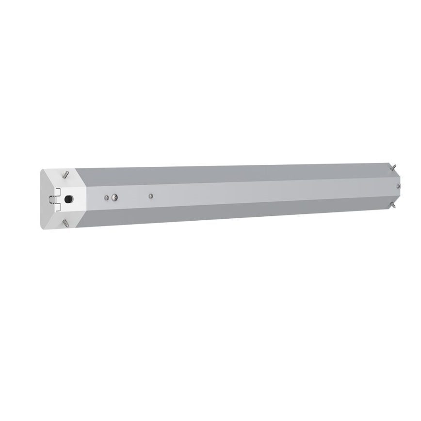 Светодиодная лампа для подсветки кухонной столешницы с розетками и USB порты LED/18W/230V 4000K серебристый
