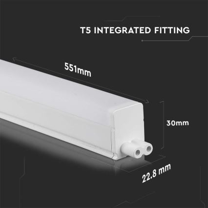 Светодиодная лампа для подсветки кухонной столешницы SAMSUNG CHIP LED/7W/230V 4000K 55 см