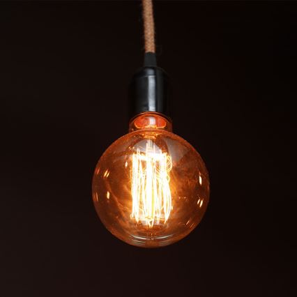 Светодиодная лампа FILAMENT G125 E27/4W/230V 1800K Art Edition
