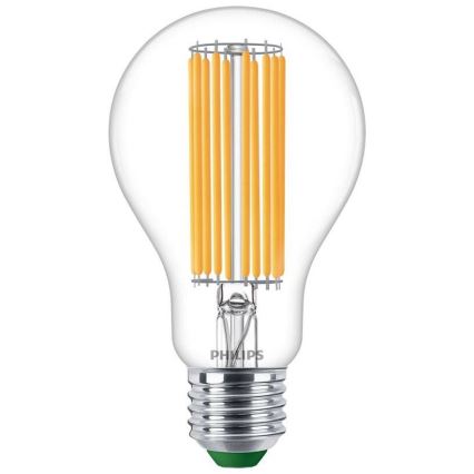 Светодиодная лампа Filament Philips A60, цоколь E27, 5,2 Вт, 230 В, 4000 К