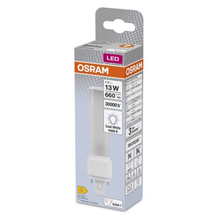 Светодиодная лампа G24D-1/6W/230V 4000K - Osram
