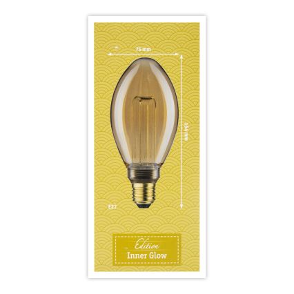 Светодиодная лампа INNER B75 E27/3,5W/230V 1800K - Paulmann 28878