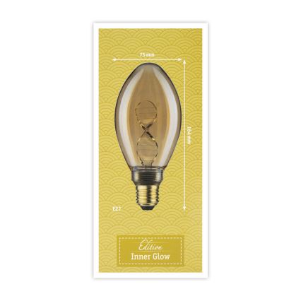 Светодиодная лампа INNER B75 E27/3,5W/230V 1800K - Paulmann 28884