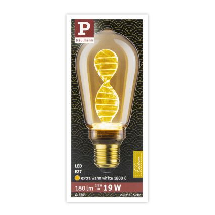 Светодиодная лампа INNER ST64 E27/3,5W/230V 1800K - Paulmann 28885