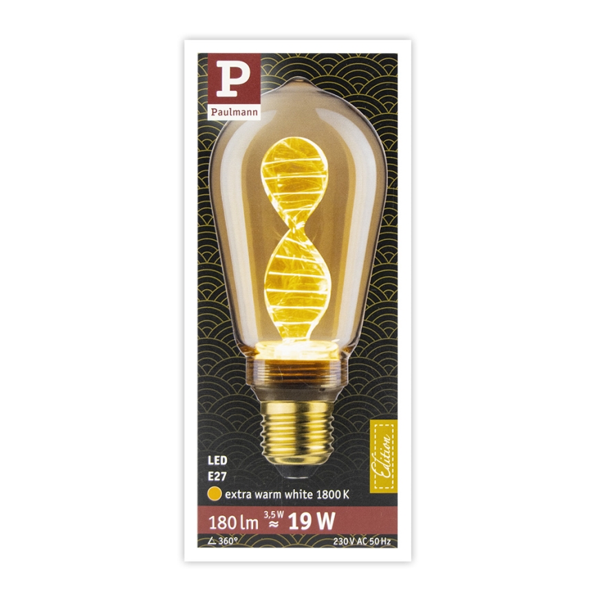 Светодиодная лампа INNER ST64 E27/3,5W/230V 1800K - Paulmann 28885