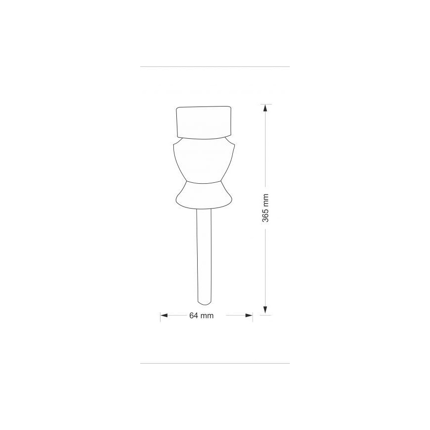 Светодиодная лампа на солнечной батарее CRYSTAL 2xLED-RGB/0,02W/1xAAA матовый хром