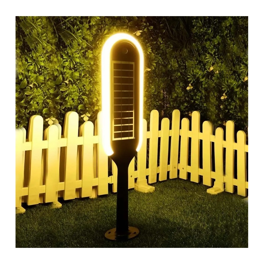Светодиодная лампа на солнечной батарее с датчиком BOLLARD LED/5W/5,5V 70 см 3000K IP65