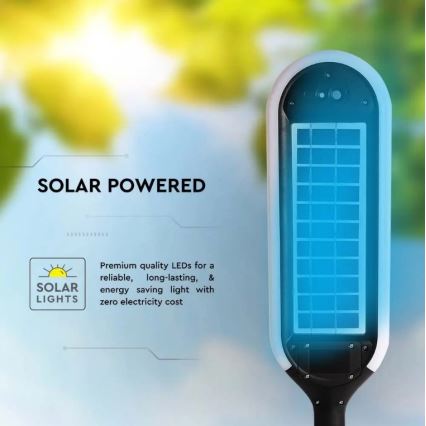 Светодиодная лампа на солнечной батарее с датчиком BOLLARD LED/5W/5,5V 70 см 3000K IP65