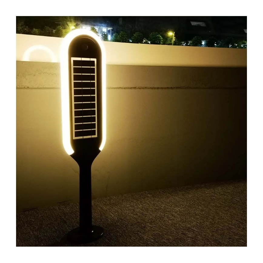 Светодиодная лампа на солнечной батарее с датчиком BOLLARD LED/5W/5,5V 70 см 4000K IP65