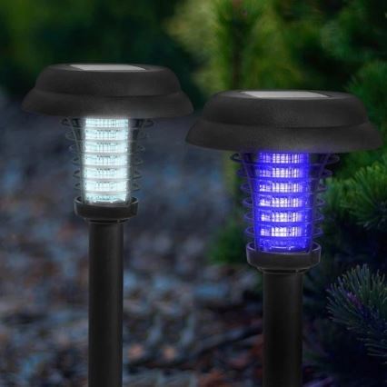 Светодиодная лампа на солнечной батарее с ловушкой для насекомых LED/0,1W/1,2V IP44 600 mAh