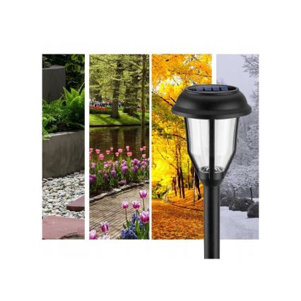 Светодиодная лампа на солнечной батарея с датчиком освещенности LED/2V IP44