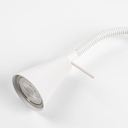 Светодиодная лампа с зажимом 1xGU10/4,7W/230V белая