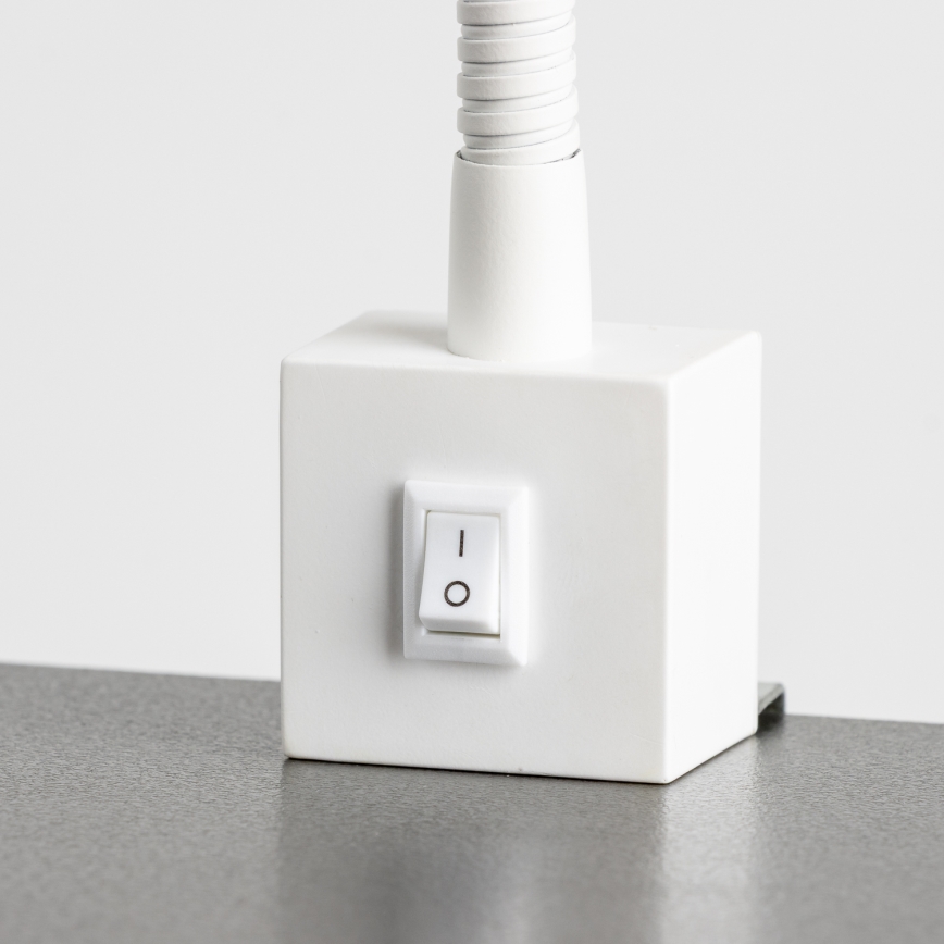 Светодиодная лампа с зажимом 1xGU10/4,7W/230V белая