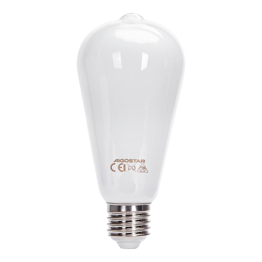 Светодиодная лампа ST64 E27/8W/230V 2700K - Aigostar