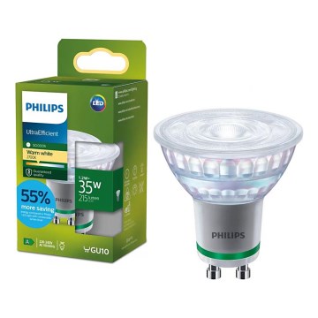 Светодиодная лампа ULTRAEFFICIENT Philips PAR16 GU10, 1,2 Вт, 230 В, 2700 К