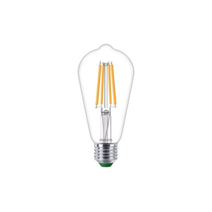 Светодиодная лампа ULTRAEFFICIENT VINTAGE Philips ST64 E27/4W/230V 2700K