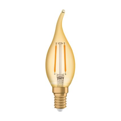 Светодиодная лампа в винтажном стиле с филаментом E14/1,5 Вт/230 В 2400 К - Osram
