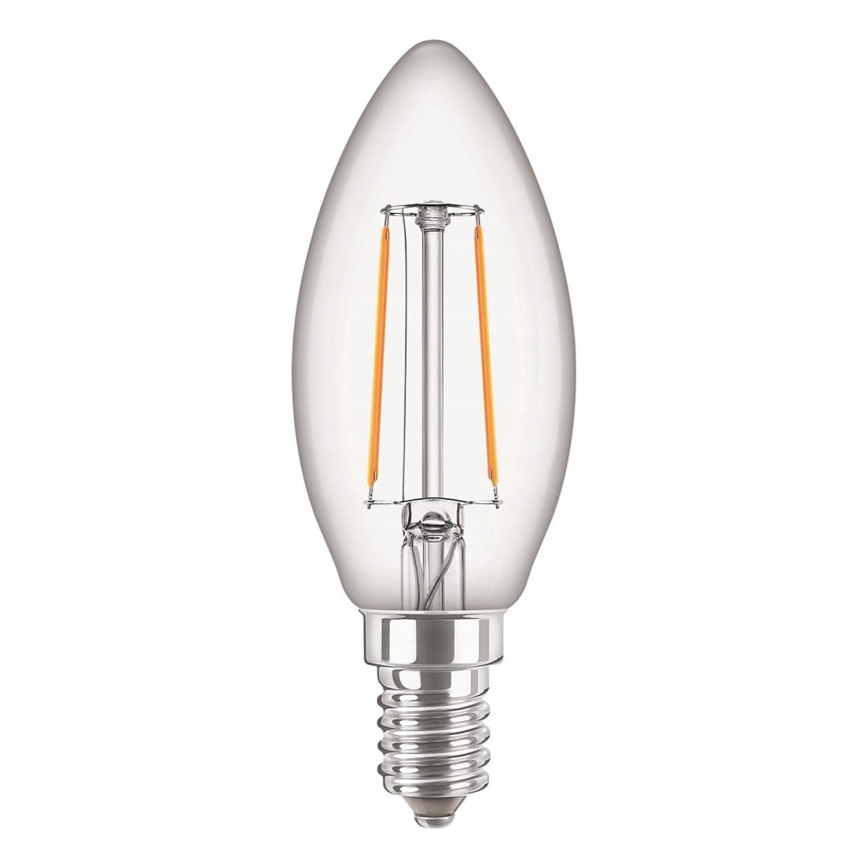 Светодиодная лампа VINTAGE Philips Pila E14/2W/230V 2700K