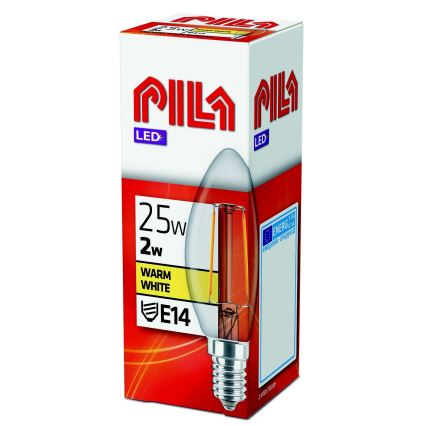 Светодиодная лампа VINTAGE Philips Pila E14/2W/230V 2700K