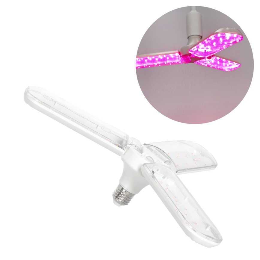 Светодиодная лампочка для выращивания растений PLANTY E27/24W/230V 1200K