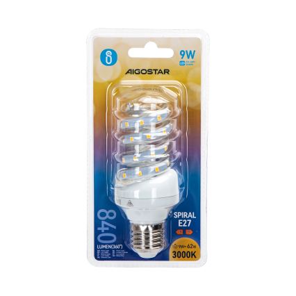 Светодиодная лампочка E14/9W/230V 6500K - Aigostar