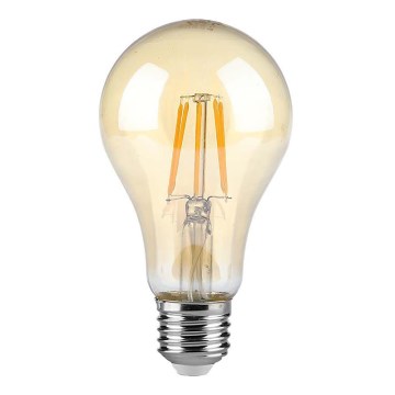 Светодиодная лампочка FILAMENT AMBER A67 E27/10W/230V 2200K