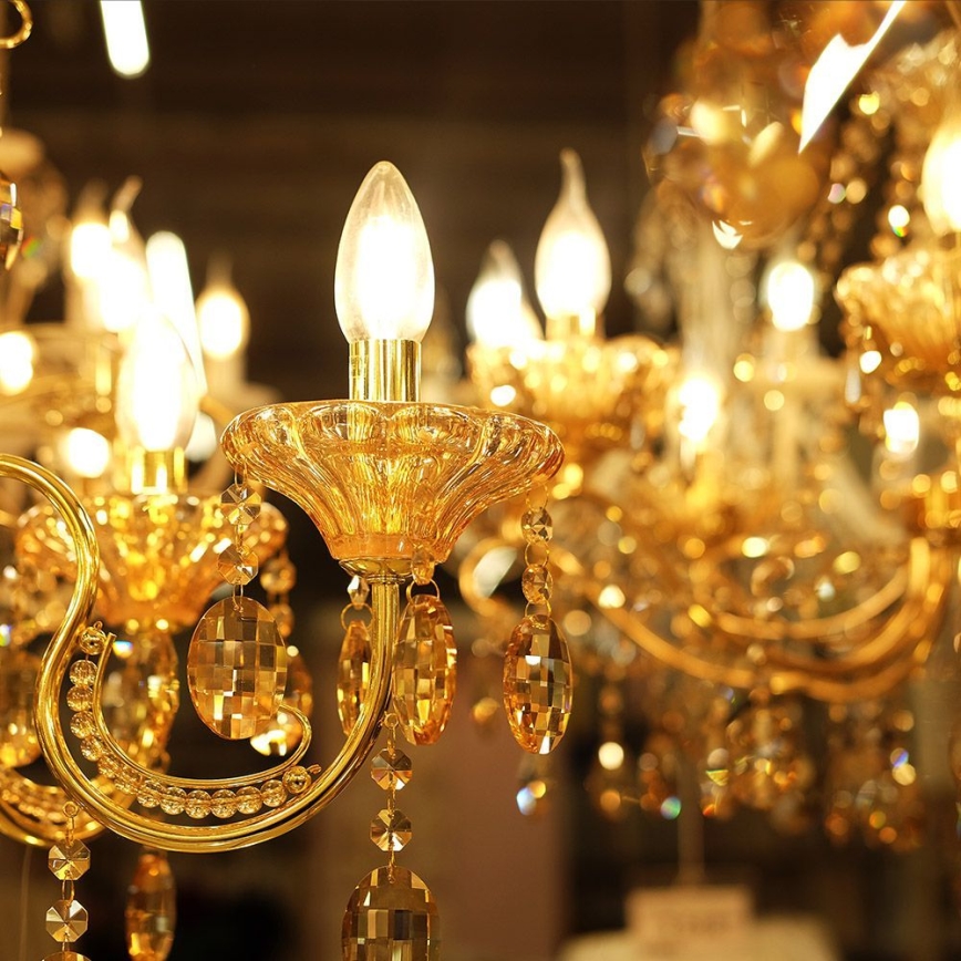 Светодиодная лампочка FILAMENT AMBER E14/4W/230V 2200K