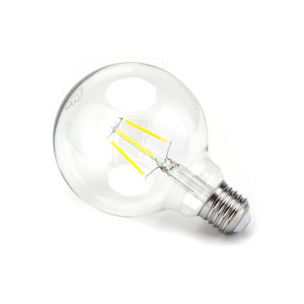 Светодиодная лампочка FILAMENT G95 E27/6W/230V 6500K - Aigostar