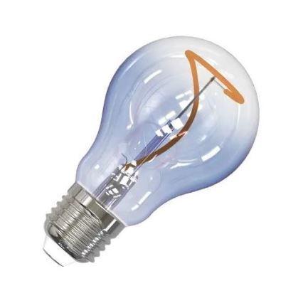 Светодиодная лампочка FILAMENT SHAPE A60 E27/4W/230V 1800K синий