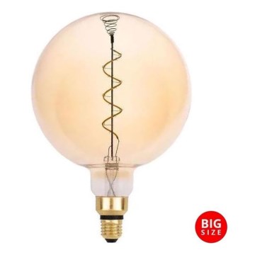 Светодиодная лампочка FILAMENT SPIRAL VINTAGE G200 E27/4W/230V 2000K