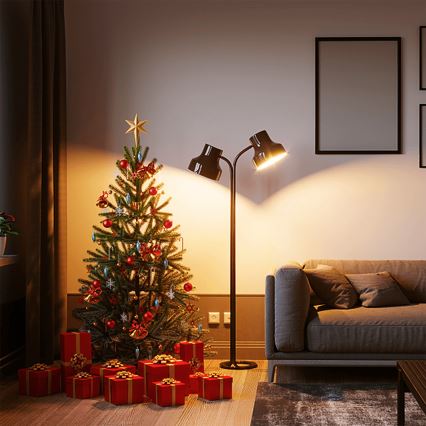 Светодиодная лампочка G95 E27/12W/230V 2200K - Aigostar