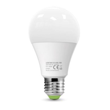 Светодиодная лампочка LEDSTAR A65 E27/15W/230V 4000K