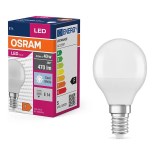Светодиодная лампочка P40 E14/4,9W/230V 4000K - Osram