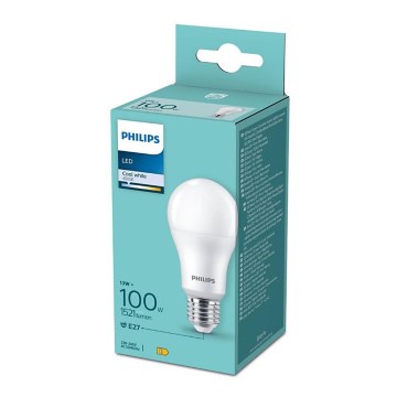 Светодиодная лампочка Philips A60 E27/13W/230V 4000K