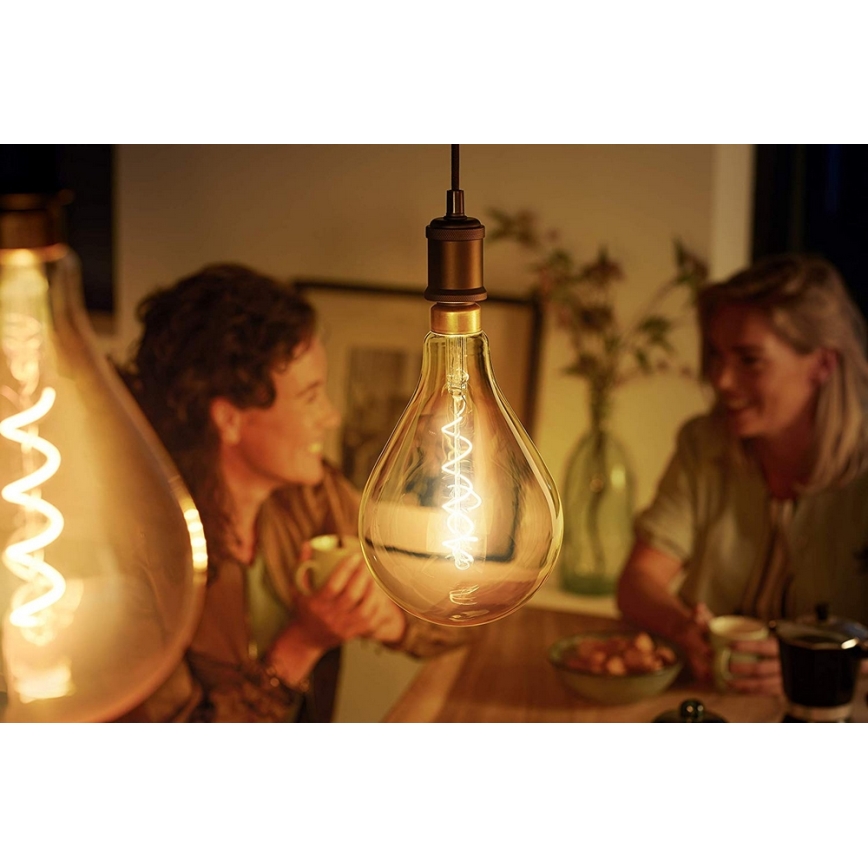 Светодиодная лампочка Philips E27/5W/230V 2000K - VINTAGE