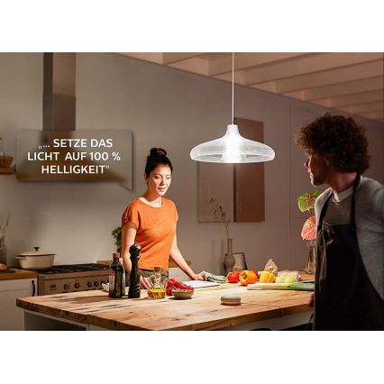 Светодиодная лампочка Philips Hue WHITE E67 E27/15,5W/230V 2700К